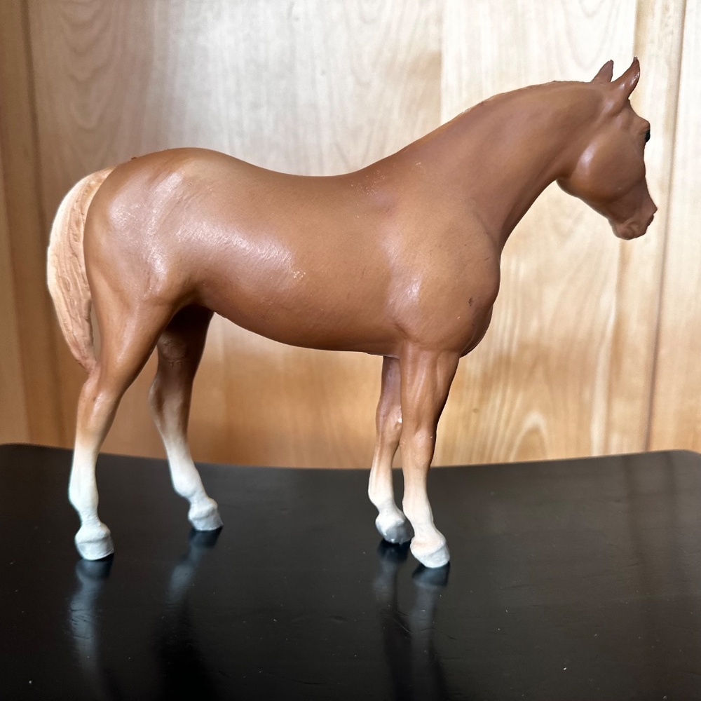 Vintage Breyer Traditional Palomino Variation Quarter Horse Yearling #102(B) - Picture 2 of 10